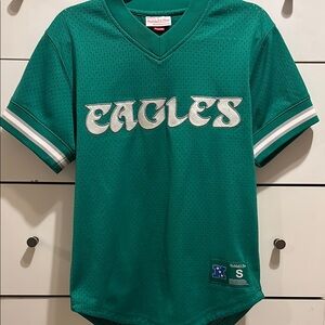 Mitchell & Ness Green Eagles Jersey